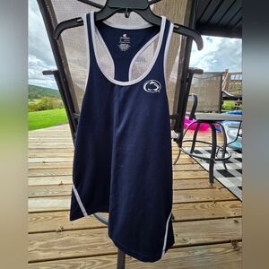 Champion Dark Blue Sports Tank with White Accents